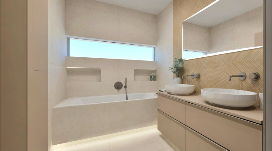 Jeden dům, tři vizualizace: Harmonie kamene a dřeva