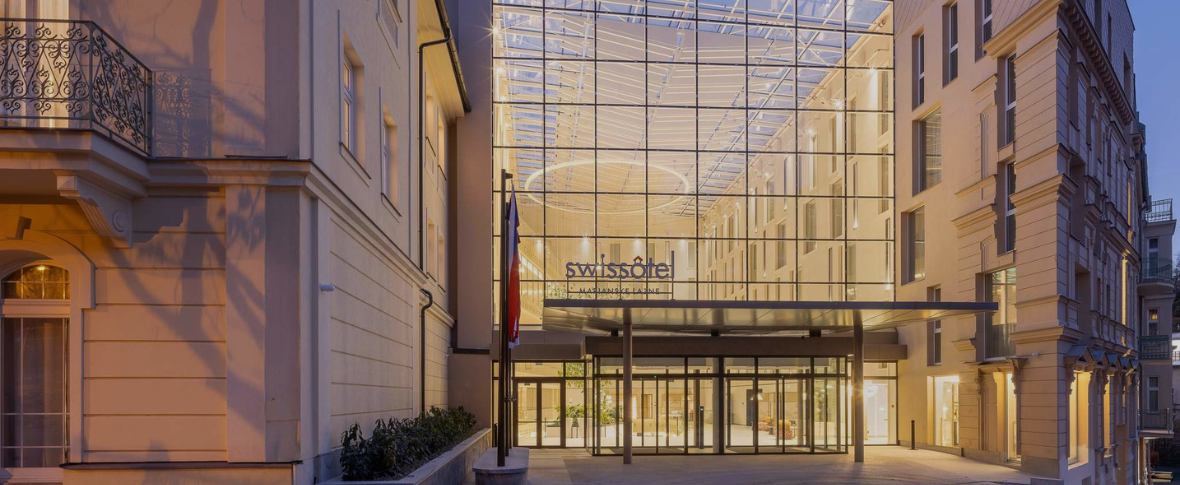 Swissôtel Mariánské Lázně: materiály od Keraservis v celém hotelu