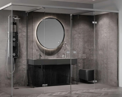 Systém 210: modulární řešení pro designové sprchové kouty od Duscholux. Hodí se i do vaší koupelny?