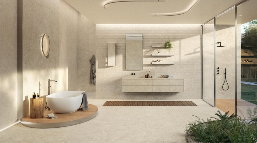 Atlas Concorde Nyra: Kamenné obklady a dlažba pro harmonické prostory