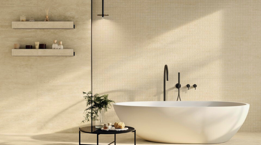 Marvel T: Dokonalost travertinu v prémiových obkladech a dlažbě Atlas Concorde