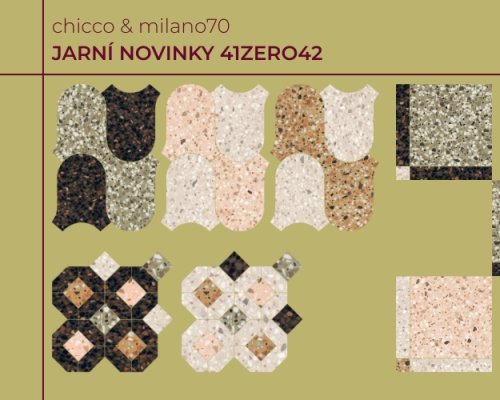 Jarní novinky 41zero42: Elegantní obklady a dlažba pro náročné