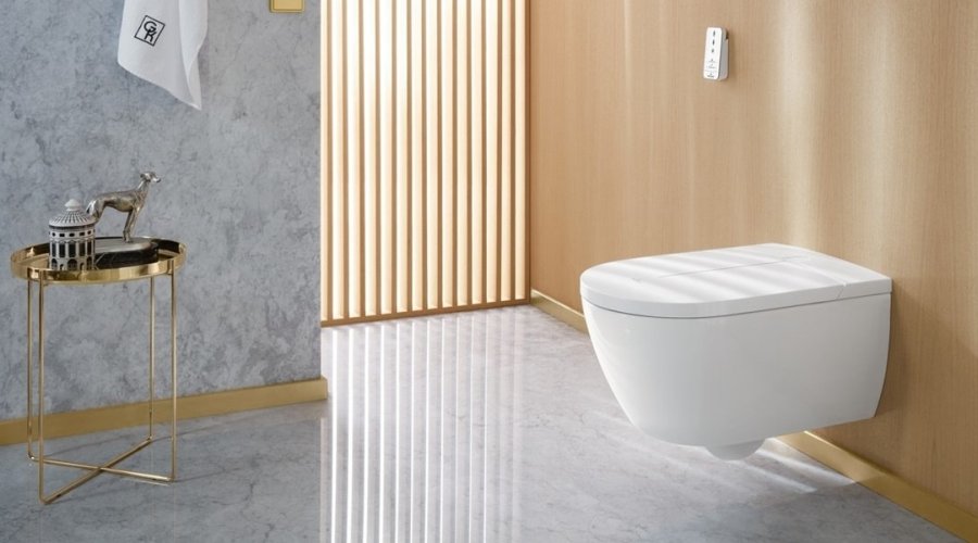 Komfortní designové WC s bidetovou sprškou VICLEAN-I 100