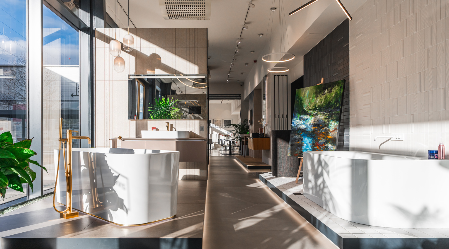 Showroom koupelen Brno