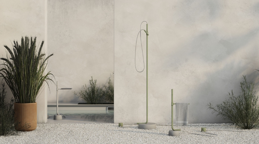Venkovní sprchy Fima: Luxusní osvěžení na zahradě i terase