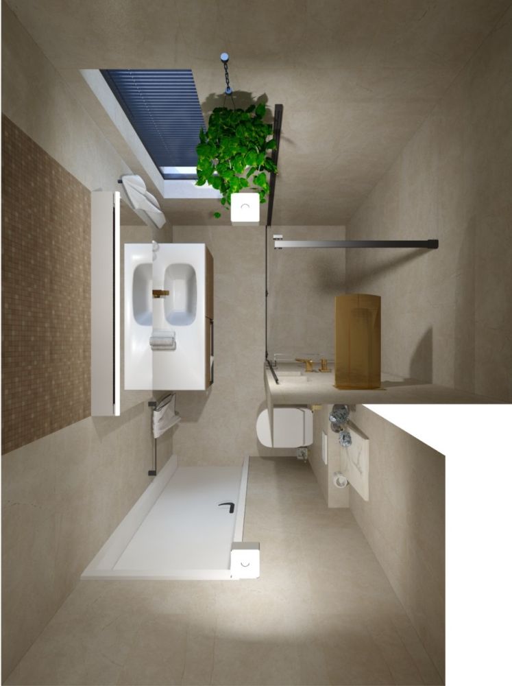 Návrhy koupelny pro hosty | Keraservis