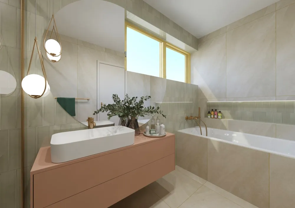 Středně velká koupelna | Keraservis