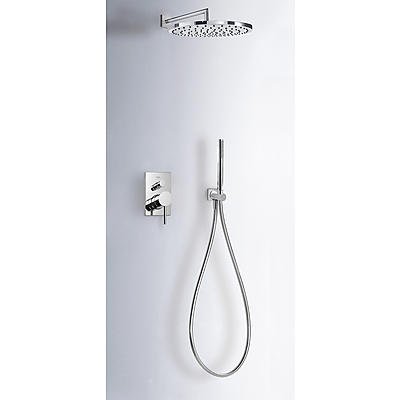 TRES MAX Podomítkový sprchový set MAX, hlavová sprcha prům. 300mm, ruční sprcha, chrom