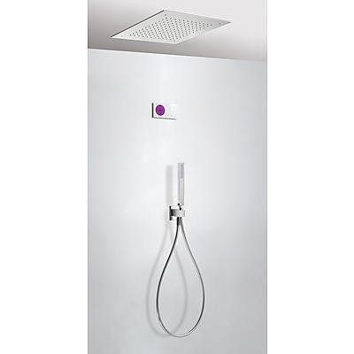 Sprchový set Tres Shower Technology se stropní sprcha 380x380 mm, ruční sprcha, chrom