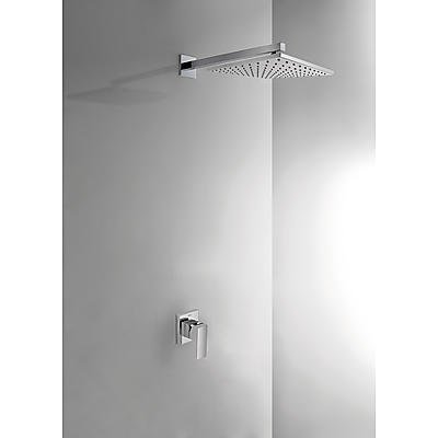 Kompletní sprchová sestava, hlavová sprcha 300x300 mm, chrom TRES