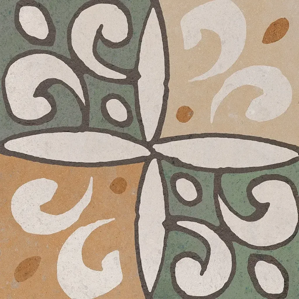 Cir ITALICA Terra Verde Mix 20x20 cm