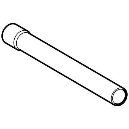 Splachovací trubka-prodloužení kolena Geberit, přímá, d 50/44 mm, L 30/50 cm