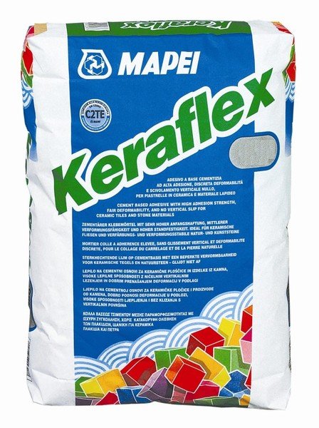 KERAFLEX bílý Mapei Cementové lepidlo na obklady a dlažbu, 25kg
