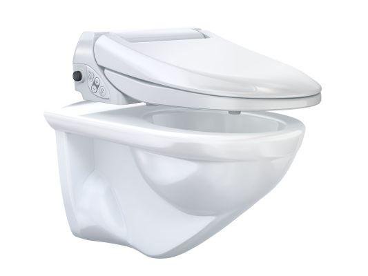 Bidetové sprchovací WC sedátko AquaClean 4000 GEBERIT s keramikou, alpská bílá