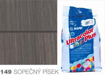 ULTRACOLOR PLUS 149 Mapei hydrofobní spárovací tmel SOPEČNÝ PÍSEK, 2 kg