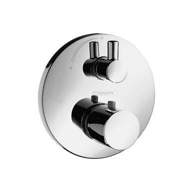 Hansgrohe ECOSTAT S Termostat pod omítku s uzavíracím ventilem, chrom