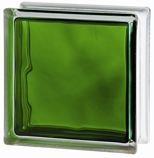Luxfera 1919-8WEM1S Wave Sahara 1S Brilly Emerald, s vlnkou, jedn. písk. zelená - Luxfery Basic