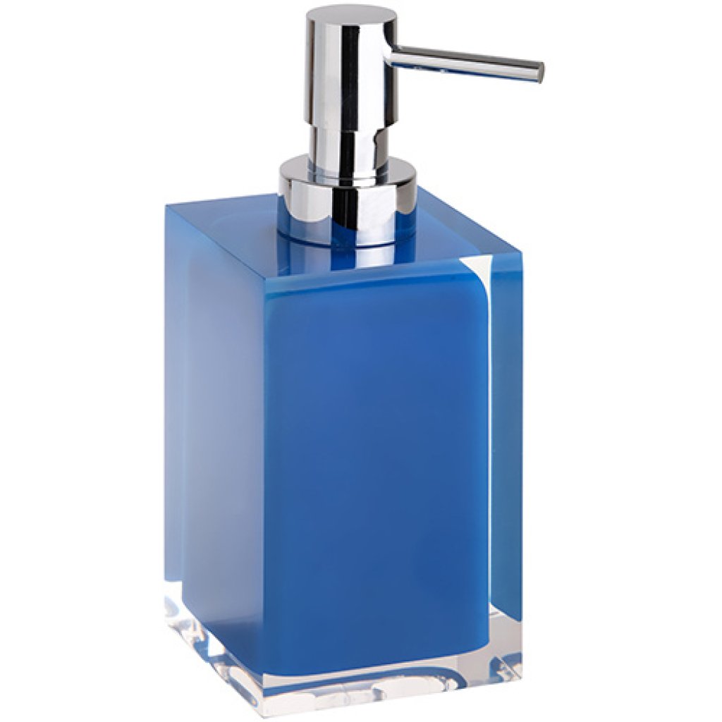 VISTA: Dávkovač mýdla na postavení, 250 ml, modrý