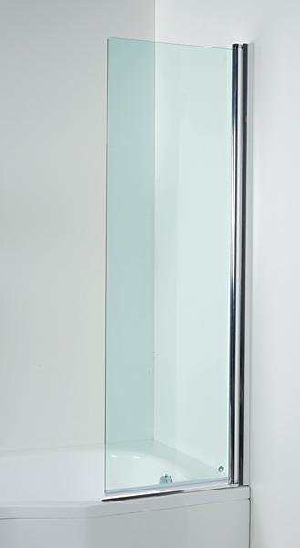 Vanová zástěna 150 x 60 cm Jika TIGO pravá, transparentní sklo, Perla Glass
