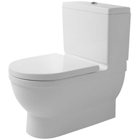 WC kombi 42x74 cm Duravit STARCK3, hluboké splachování, bílá