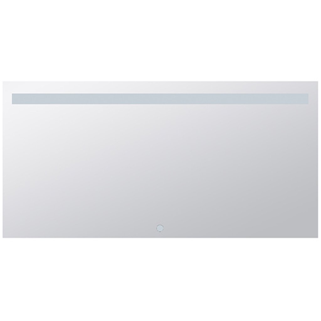 Zrcadlo s LED horním osvětlením 1200 × 600 mm, dotykový senzor