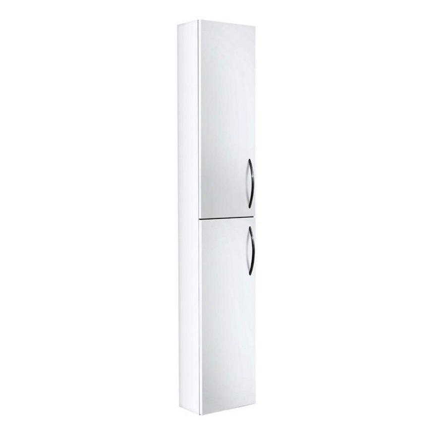 Vysoká koupelnová skříňka 170x30x35 cm Gustavsberg LOGIC, bílá lesk