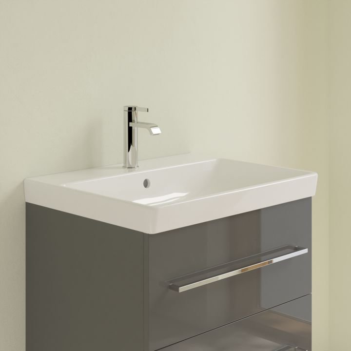 Koupelnový set závěsné WC a umyvadlo 60x47 cm Villeroy&Boch AVENTO, bílá Alpin