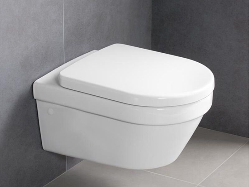 Koupelnový set Závěsné WC a umyvadlo 60x47 cm Villeroy&Boch AVENTO/ARCHITECTURA, bílá Alpin