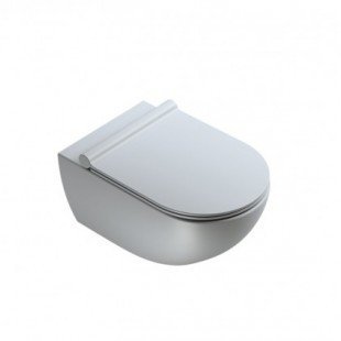Závěsné WC 54x35 cm Catalano NewFlush, bez oplachovacího okruhu, matný cement