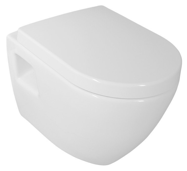 Závěsné WC IDEA Aqualine Sapho, bílá
