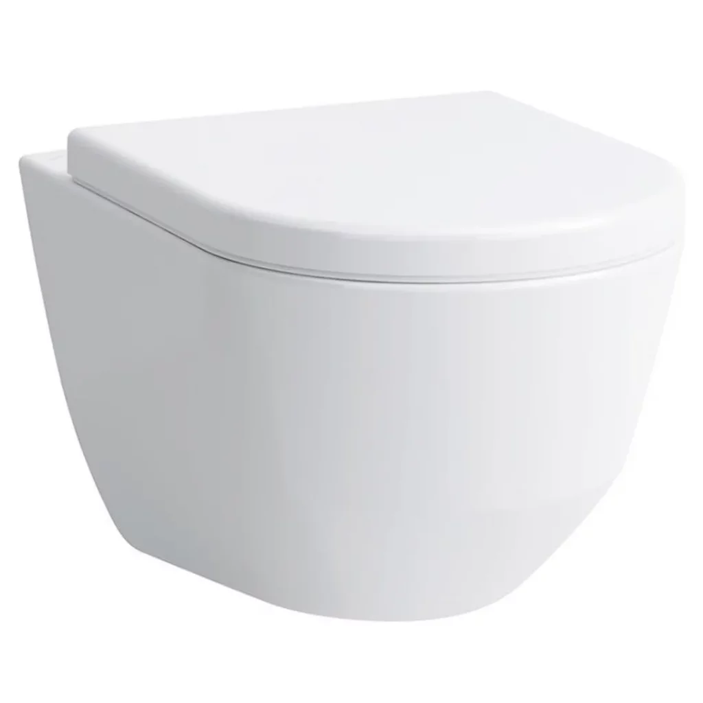 Závěsné WC Laufen PRO Rimless, hluboké splachování, bez oplachového okruhu, bílá