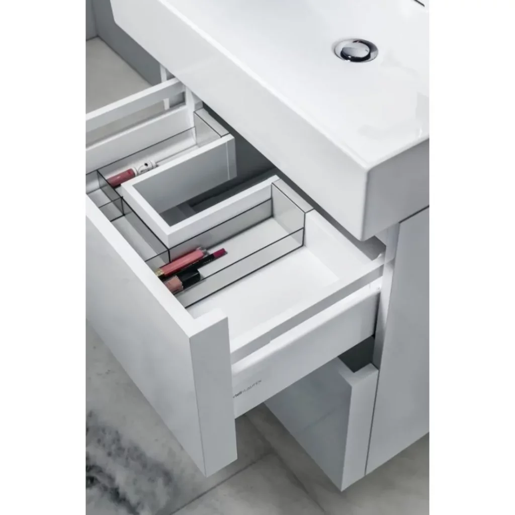 Skříňka pod umyvadlo 60 cm KARTELL By Laufen, 2 zásuvky, bílá mat