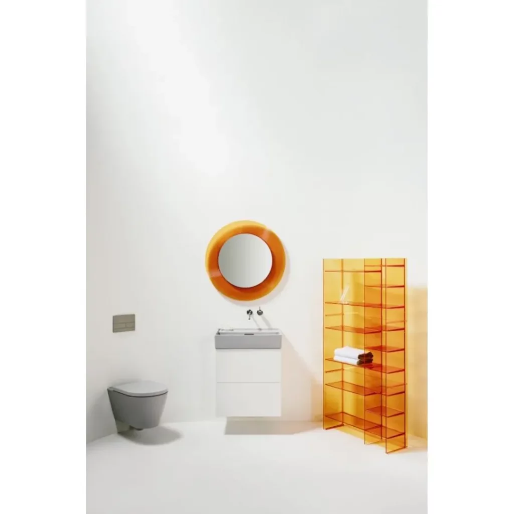 Skříňka pod umyvadlo 60 cm KARTELL By Laufen, 2 zásuvky, bílá mat