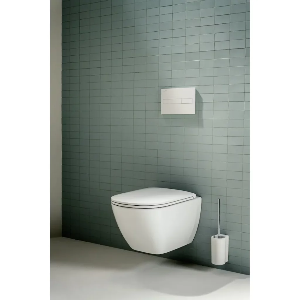 Závěsné WC Laufen LUA Rimless Advanced Pack, sedátko SoftClose, hluboké splachování, bílá