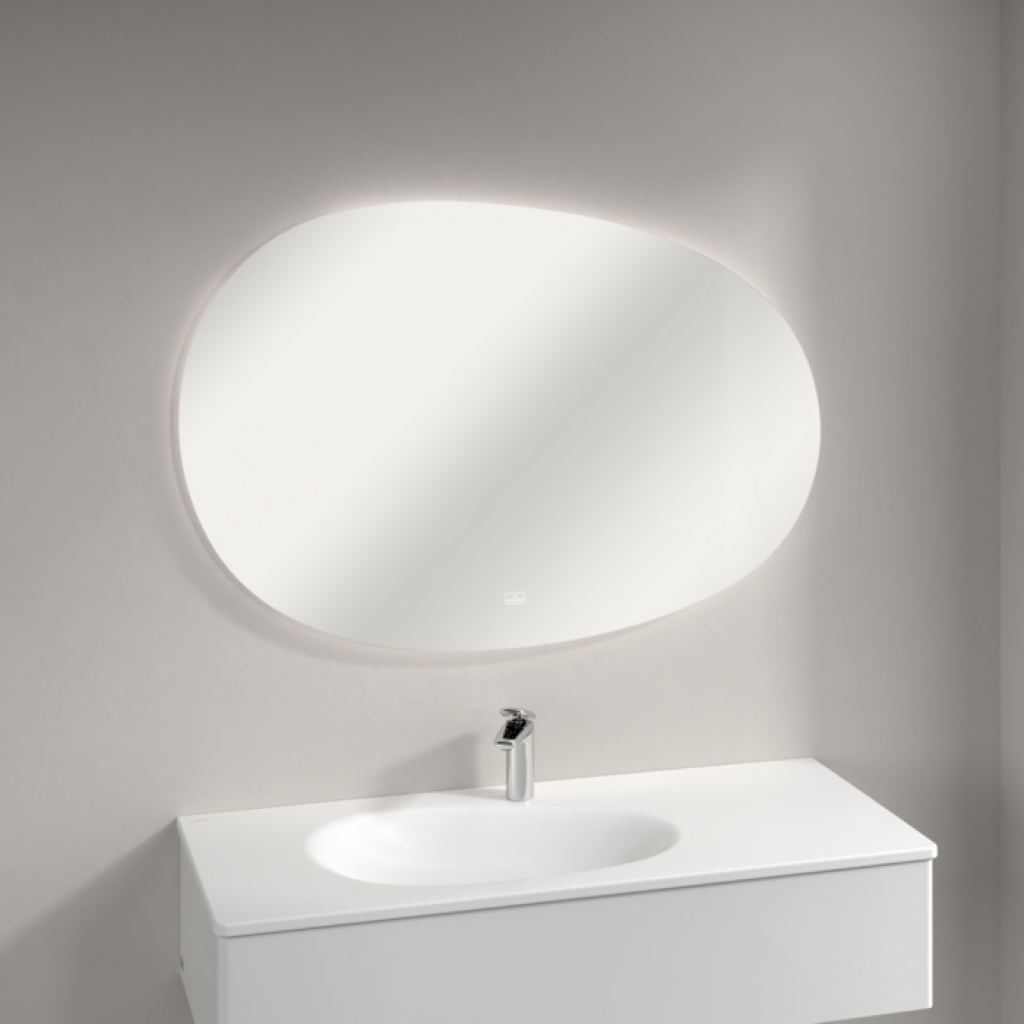 Zrcadlo 120x80,5 cm V&B ANTAO, podsvícené