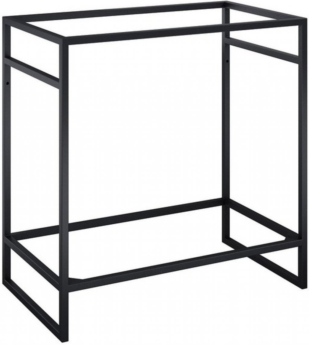 Kovový rám ke skříňce 80 cm Lotosan CRAFT, černá mat