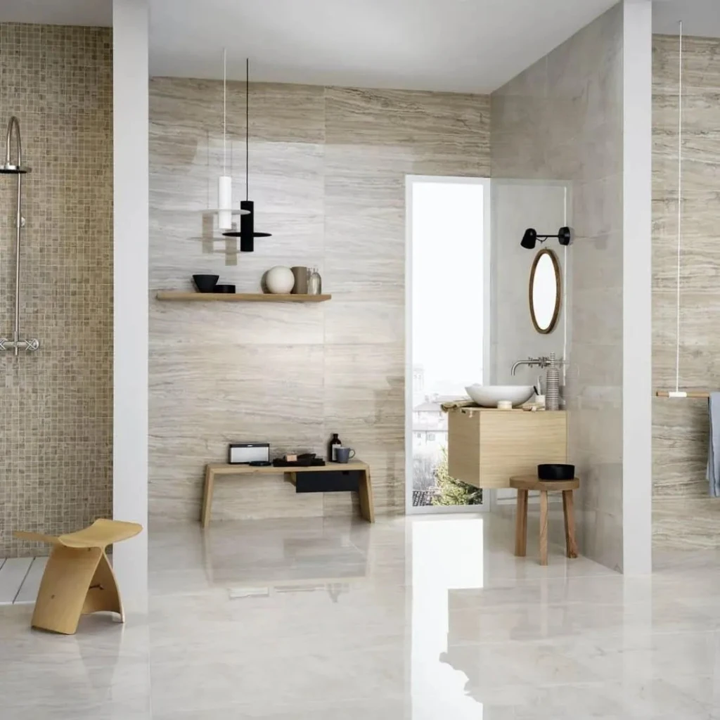 Marazzi ALLMARBLE Onice Avorio 60x120 cm Mat Rett, tl. 10 mm