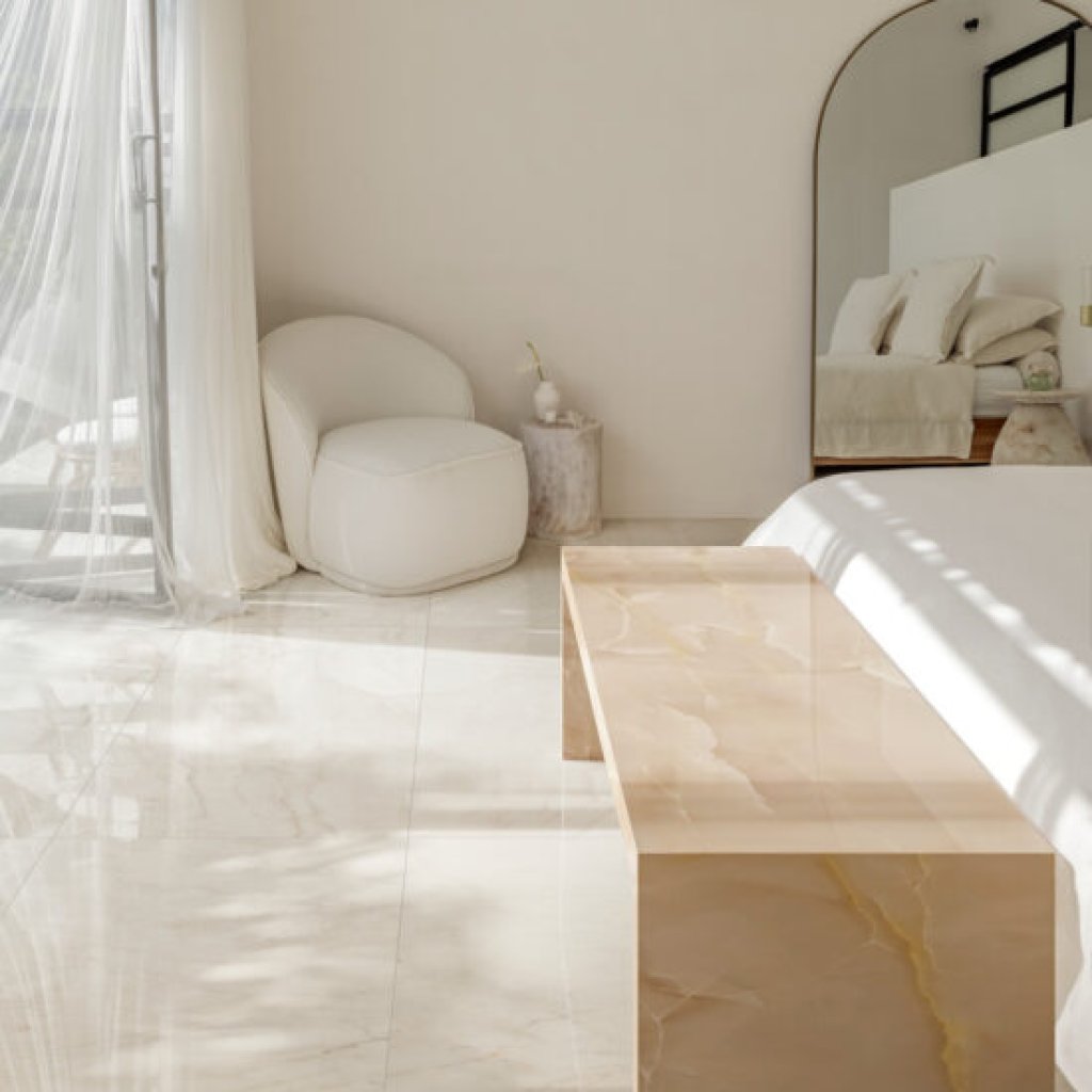 Marazzi ALLMARBLE Onice Beige 60x120 cm Mat Rett, tl. 10 mm