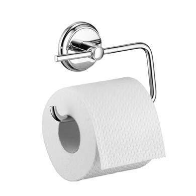 Hansgrohe LOGIS CLASSIC Držák na toaletní papír bez krytu, chrom