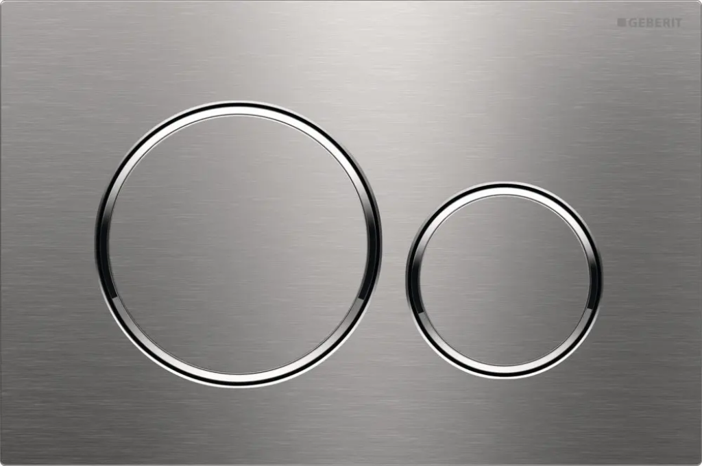 Geberit Sigma20,Ovládací tlačítko splachování, nerez