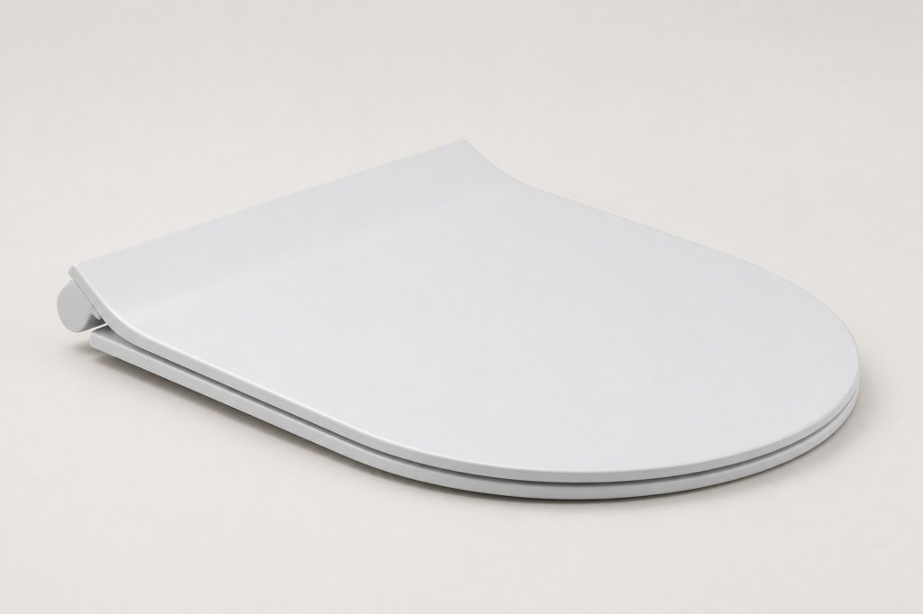 WC sedátko Galassia 7330 Extra Slim Soft Close, QuickRelease, bílá