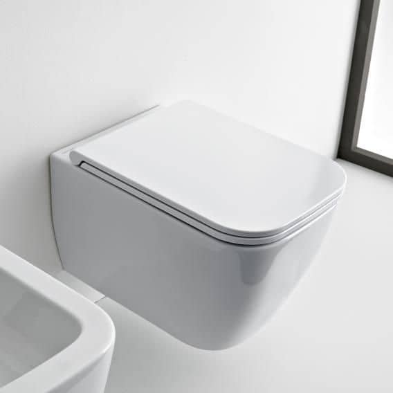 Závěsné WC Scarabeo TEOREMA 2.0 Clean Flush, bílá