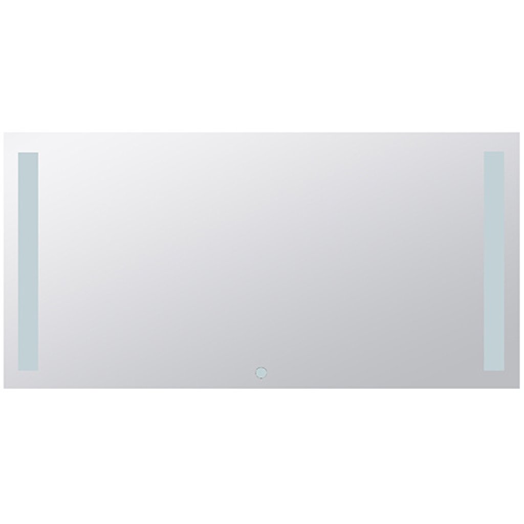 Zrcadlo s LED bočním osvětlením 1200 × 600 mm, dotykový senzor