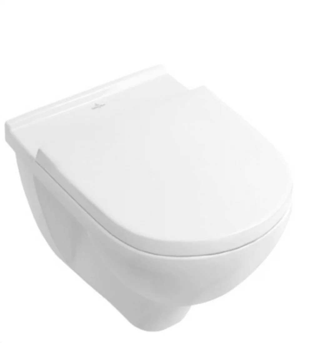 Závěsné WC 36x56 cm V&B O.NOVO Combi-Pack, WC sedátko SoftClose, bílá Alpin