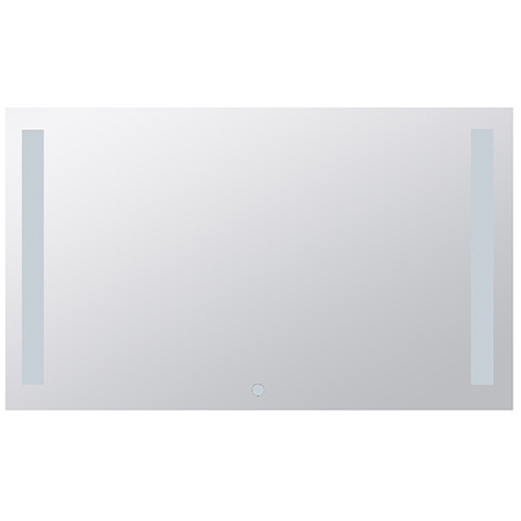 Zrcadlo s LED bočním osvětlením 1000 × 600 mm, dotykový senzor