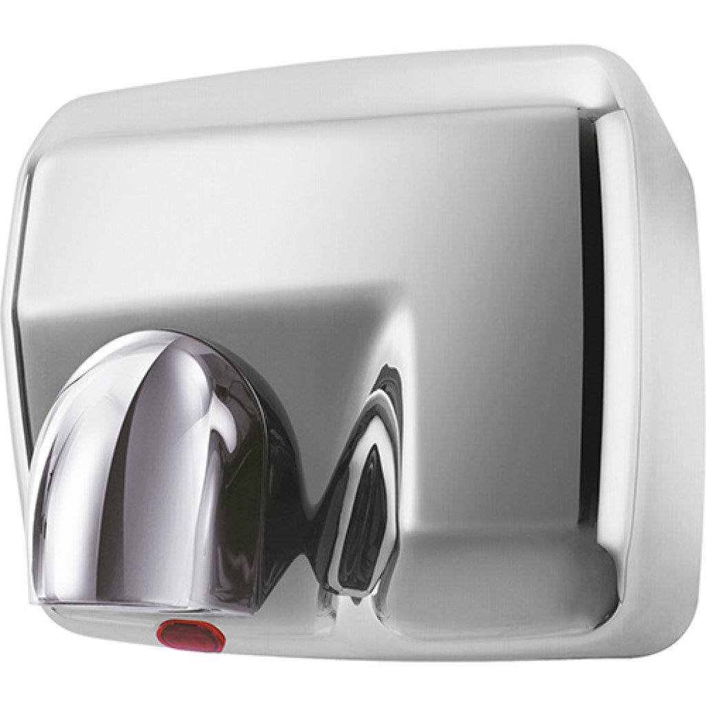 Bezdotykový osoušeč rukou, 2300 W, nerez, mat