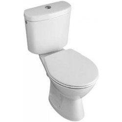 Toaleta kombi Gustavsberg SAVAL 01 FS, bez nádržky, bez sedátka, odpad do země, bílá