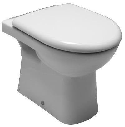 Toaleta kombi stojící DEEP By Jika hluboké splachování, vodorovný odpad, bílá