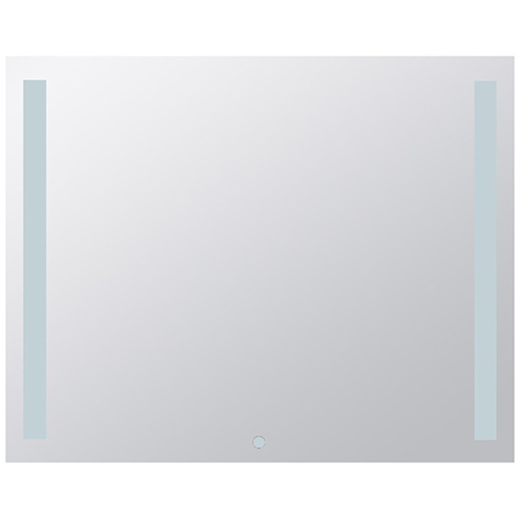 Zrcadlo s LED bočním osvětlením 1000 × 800 mm, dotykový senzor