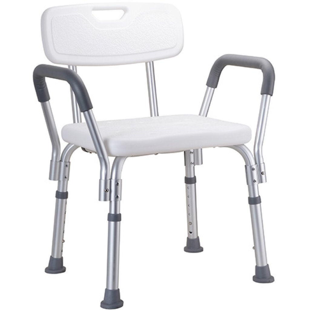 HELP: Stolička do sprchy s opěradlem a područkami